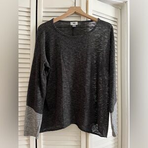 Old Navy Gray 3/4 Sleeve Long sleeve